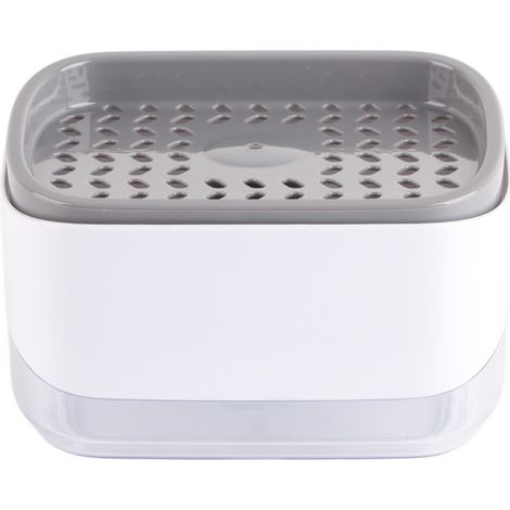 Distributeur de liquide vaisselle automatique gain de place pour évier et ustensiles de cuisine