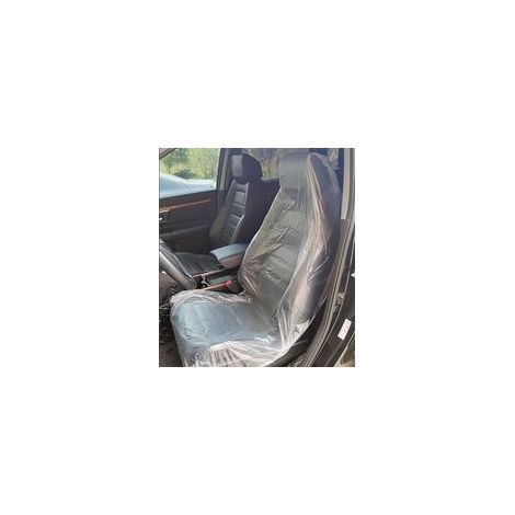 100 pièces housses de siège de voiture jetables en plastique 21g ultra-épaisse, protection de siège (1/5)