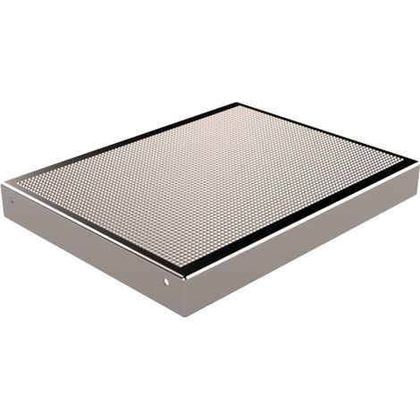 Eichenwald Plattform für Pooltreppe Modell 08 Miami Material Waffelblech