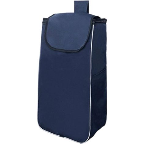 Sac de rangement de rechange pour chariot de courses, grande capacité, imperméable et durable pour la maison ou le bureau. (1/5)