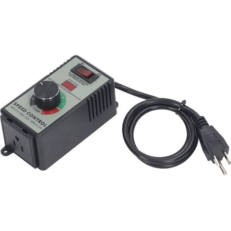Variateur de vitesse pour ventilateur, moteur électrique à courant alternatif, prise américaine, 100-120 V (1/5)