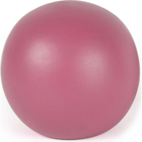Pomo de madera con acabado magenta, dimensiones: 50x50x46mm Ø: 50mm - (1/5)