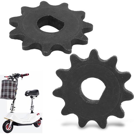 Pignon de Chaîne 11 Dents 25H pour Moto Électrique Rapide - 2 Pièces (1/5)