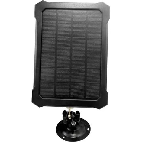 Panel solar portátil Braun fuente energía cámara caza resistente
