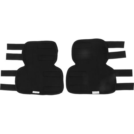 Attelle de jambe avant pour chien, 1 paire de protège-coudes, support de coude, genou pour chien (noir S) (1/5)