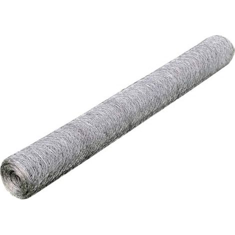 Maison Exclusive - Maschendraht Verzinkter Stahl 25x0,75 m Silber