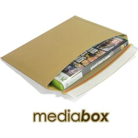 Lot de 1000 enveloppes carton MEDIA-BOX compatible Lettre Suivie / Lettre Max La Poste
