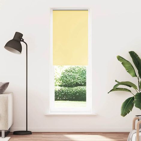 Maison Exclusive - cmEstor Enrollable Opaco Amarillo 65x210 cm Te