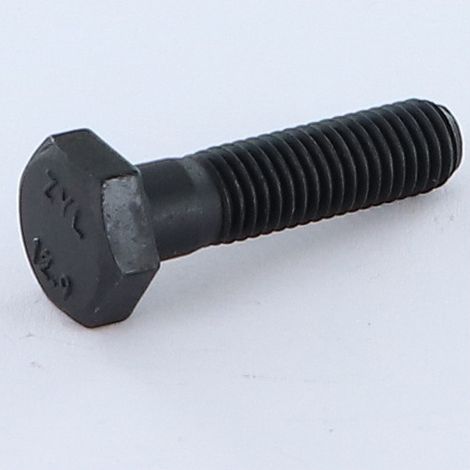 Corps de boulon filetage partiel Tête hexagonale TH M6X45 Classe 12.9 Acier brut-1 pièce