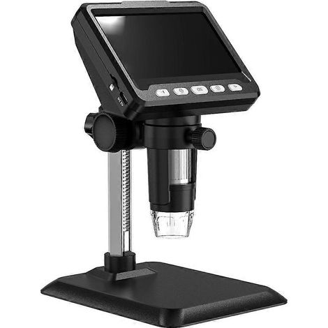 4,3-Zoll-Digitalmikroskop (1 Stück), Münzmikroskop, 1000-fache Vergrößerung, USB-Digitalmikroskop, 200W Pixel, speziell für Labore entwickelt. (1/5)