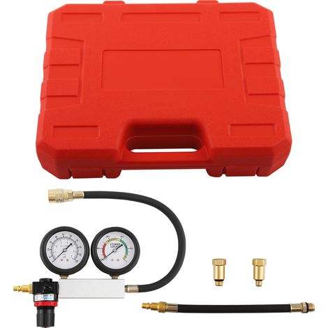 Cylindre fuite Down Testeur Compression Fuite Détecteur set kits moteur essence (1/5)