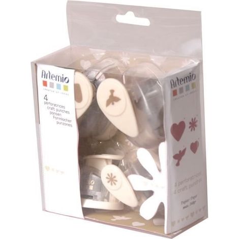 ARTEMIO Kit 4 Perforatrices Mariage