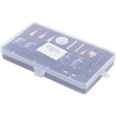 Kit de pièces de rechange pour chalumeau de soudage, composants en laiton et verre pour soudeurs WP-17/18/26 (1/5)
