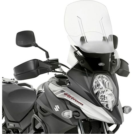 KAPPA 2025/05 SUZUKI DL 650 V-STROM '17-'24 FLUSSO D'ARIA REGOLABILE TRASPARENTE (H 50 X L 43 CM) - SOSTITUISCE KAF3112