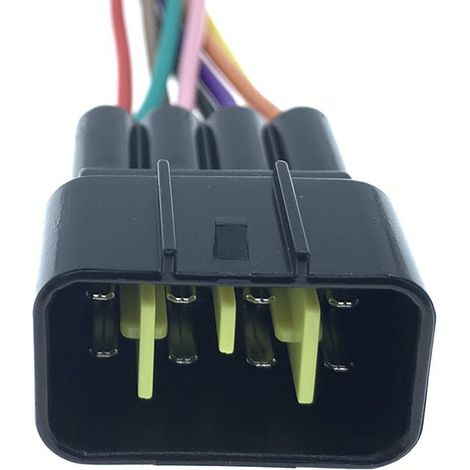 Dechi DJ7081Y-2.3-11 automotive connector compatible with the new Geely DJ7081Y-2.3-21 headlights – single plug