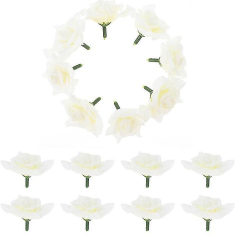 100 roses artificielles décoratives