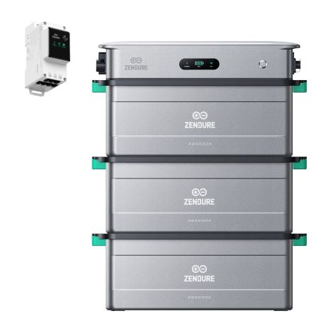 Batterie 8,64 kWh Plug and Play - Zendure 2400 AC + 3 AB300X