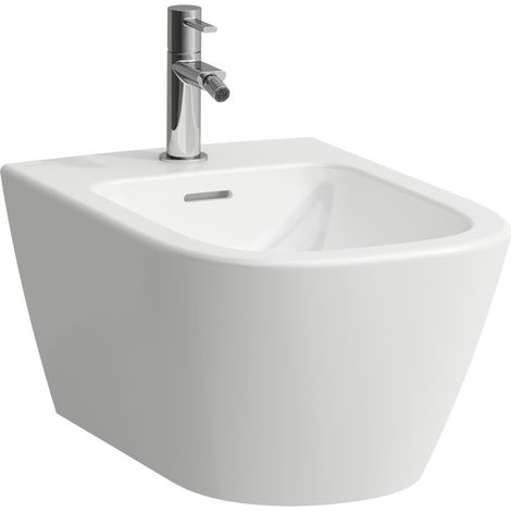 LAUFEN Meda Wandbidet Advanced, 1 Hahnloch, mit Überlauf,