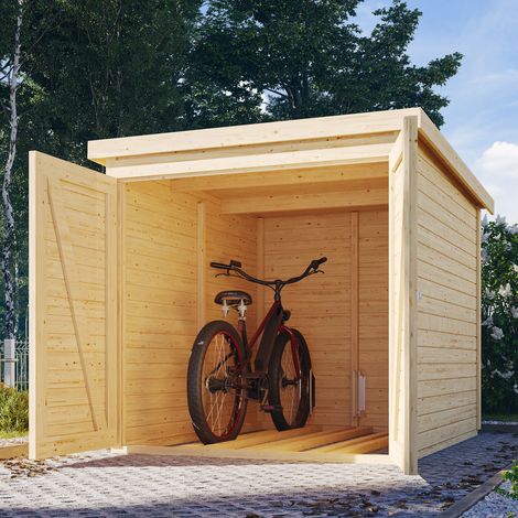 SH Fahrradgarage natur 163x2163x167 cm