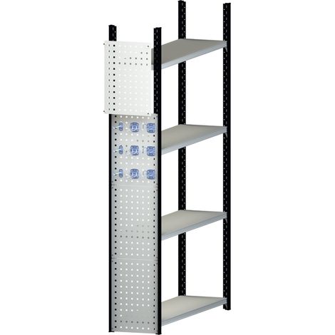 PROVOST - Panneau perforé métallique pour rayonnage Prospace+ - 47,5 x 48 cm