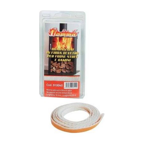PIATTINA ADESIVA IN FIBRA DI VETRO mm 10 x  2 - 2,5 mt.