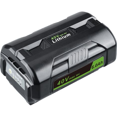 Batterie lithium-ion 6.0 Ah 40 V OP4040 de remplacement pour Ryobi 40 V compatible avec les batteries Ryobi OP4050A OP40201 OP4026 OP40261 OP4030 OP40301 OP4050 OP4060 (1/5)