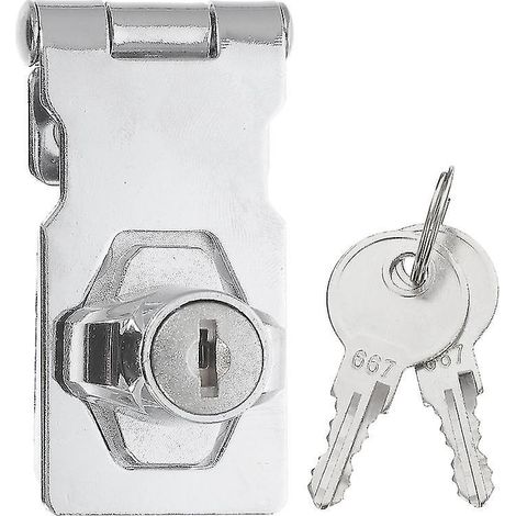 1 jeu de verrou à boucle pour armoire