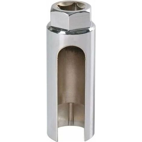 22mm Douille pour Sonde Lambda, Universel Douilles Sondes Lambda Clé à Douille de Retrait de Capteur de Voiture Outil de Douilles Sondes Lambda Outil d'Installation Spécial pour la Réparation (1/2)
