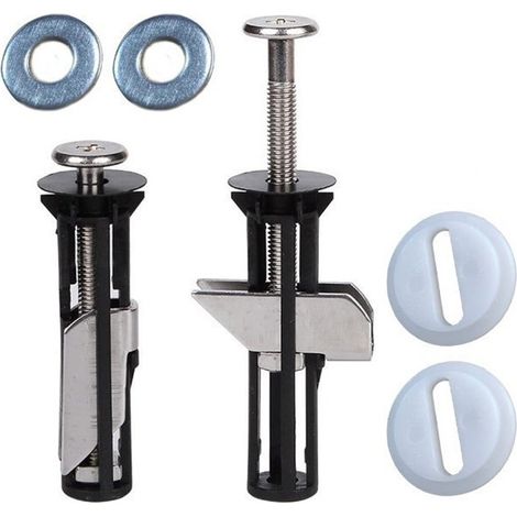 Vis De Siege De Toilette - Acier Inoxydable 304 - 2,36 Pouces - Universel Pour Siege WC Standard - Lot De 2 (1/5)
