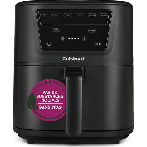 Friteuse Air Fryer Compact Max, Sans PFAS, Frit, rôtit, grille, cuit, déshydrate 36% plus compacte, 33% plus grande capacité, 7,6L pour 8 portions, Pièces lavables au lave-vaisselle (1/5)