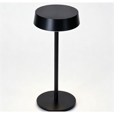 Lampe Solaire LED d'Ambiance Étanche IP44 – Noire, 2.4W, Sans Fil, Idéale pour Jardin et Terrasse, Éclairage Décoratif Extérieur (1/4)