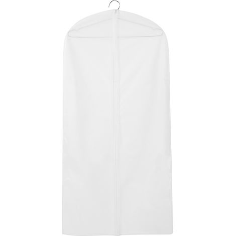 1 Housse de rangement vêtement, anti-poussière, tissu non tissé, semi-transparent, pour costume pantalon (1/5)