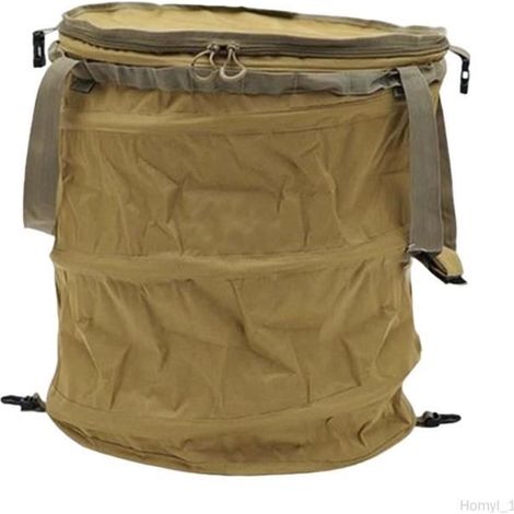 Sac à Déchets De Jardin Fleurs Feuille Panier Poubelle Pour Jardinage Voyager (1/4)