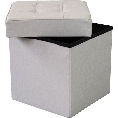 ORI - pouf quadrato in stoffa (1/4)