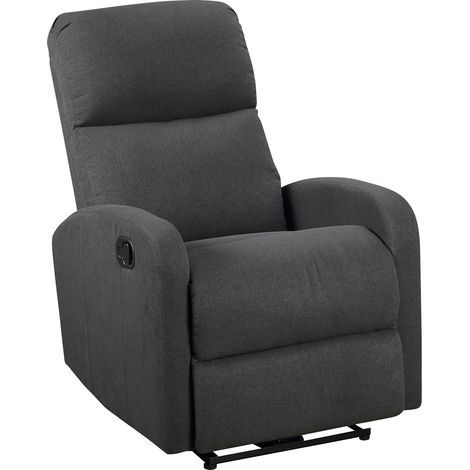 Sillón reclinable MAX gris antracita
