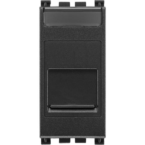 VIMAR - 19337.6 Presa RJ45 Cat6 UTP con portello grigio