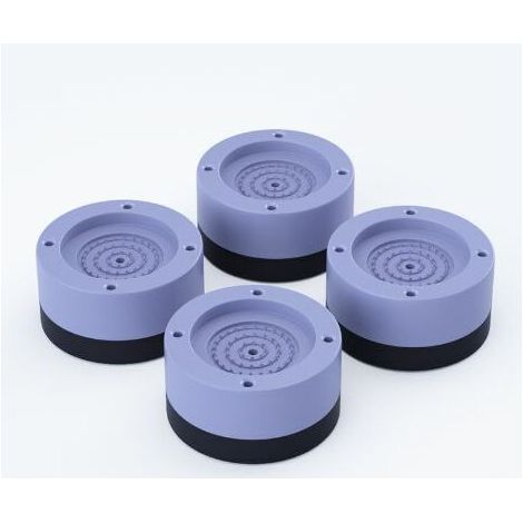Machine A Laver Patin Anti Vibration 4 Pièces Anti Vibration Lave Linge Pour La Du Réduction Bruit Tapis Anti Vibration Machine A Laver Pour Empêcher Le Mouvement Pied Machine A Laver -3.5 (1/4)