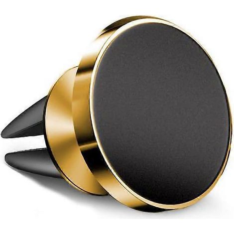 Support magnétique pour téléphone de voiture pour Acura RDX 2019-2025, finition dorée, aimant puissant pour une fixation sécurisée aux grilles d'aération. (1/4)