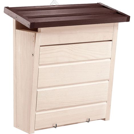 Ferplast NEST 8 Nido da esterno per uccelli selvatici in legno ecosostenibile. Variante NEST 8 - Misure: 28 x 12 x h 28.7 cm - (1/2)
