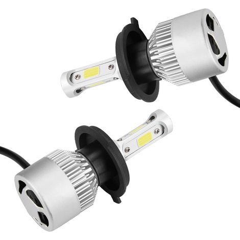 H4 36W 8000LM LED-Lampen, 6000K weiß, für Autoscheinwerfer, Abblend-/Fernlicht (1/5)