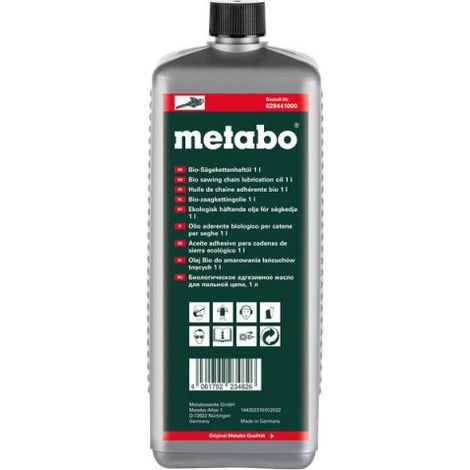 METABO Bio-Sägekettenhaftöl 1 l (628441000) (1/4)