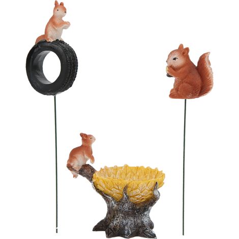 Figurines Animales Peinture Exquise Résine Synthétique Décor Ornement Sculpture Fine Artisanat Lot Ménager (1/5)