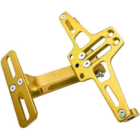 Support réglable pour plaque de matrícula moto aleación aluminio