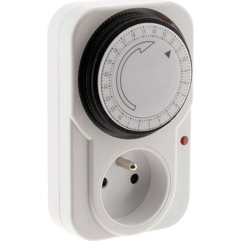 Programmateur - journalier mécanique inter. Voyant - 3500W (1/3)