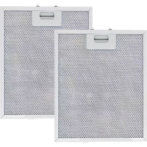 griglie per cappa aspirante, 5 strati, lega di alluminio, 260 x 320 x 9 mm, adatte per cappe da ristorante, colore argento, compatibili con cappe da cucina. (1/5)