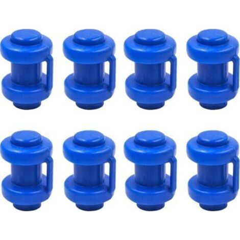 Sunshine smile Capuchons De Pôle De Trampoline,Capuchons de poteaux pour poteaux de Filet de Trampoline, Casquettes de Trampoline,Filet de Sécurité Pièce de Rechange, Casquette de pôle