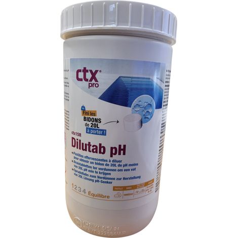 Dilutab pH moins de 800gr en pastilles à diluer - CTX (1/3)