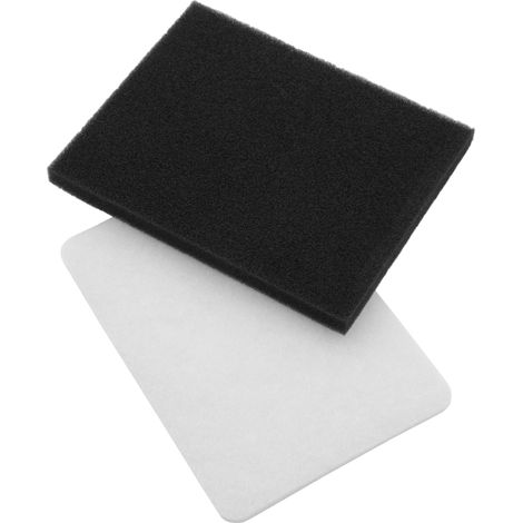 vhbw 1x filtro aire salida, 1x filtro protector motor compatible con Dirt Devil Centrino XL3, SX3 aspiradora