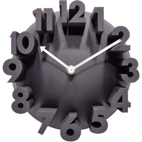 PA Horloge Murale Bois 10pouces,Horloge Murale Silencieuse,Moderne Silencieuse Pendule Murale,Ronde Murale Horloge Facile à Lire,Horloge Murale Ronde pour Décor Chambre Cuisine Domicile Salon (1/5)
