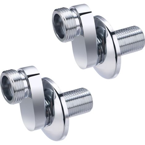 Noyon & Thiebault – Raccord excentré 40 mm mâle mâle – Rosaces M15x21 et M20x27 – Connexion fiable pour plomberie – Flexibilité d'utilisation